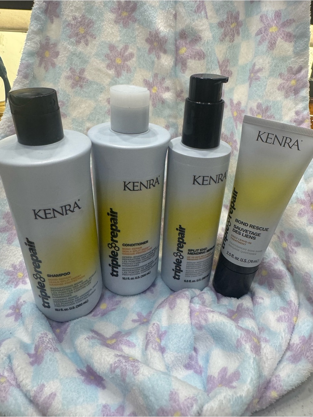 Kenra Triple Repair Hair Care Set -